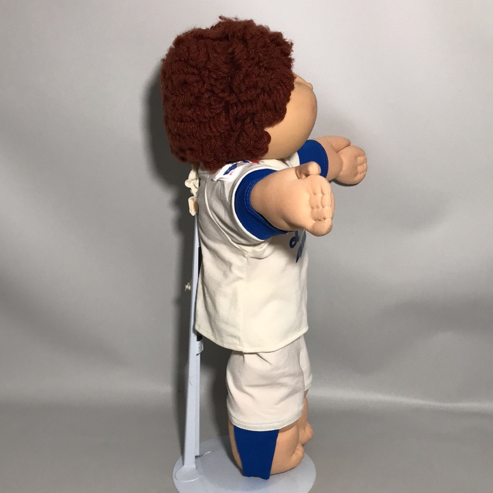 CPK Vintage 1986 Cabbage Patch Kids All-Stars Doll LA Dodgers MLB Baseball - Picture 4 of 12
